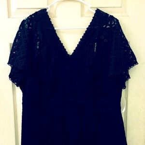 Nordstrom Black Lace Dress
